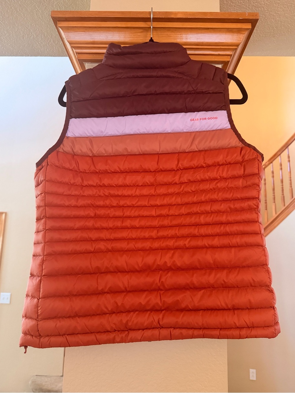 cotopaxi Orange, Plum & Lavender Colorblock Quilted Vest - Picture 2 of 2
